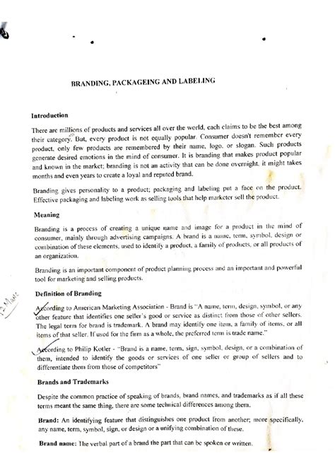 Branding - Lecture notes - Marketing Management - Studocu