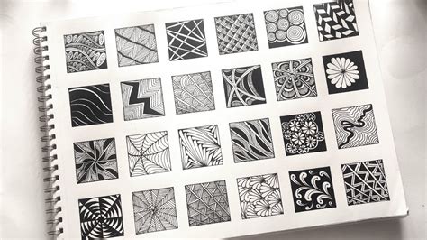 Image result for Simple Zendoodle Grid Patterns