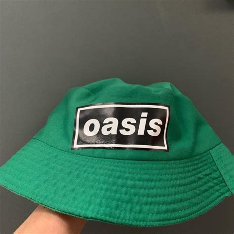 Oasis bucket hat - size large #oasis #gallagher... - Depop
