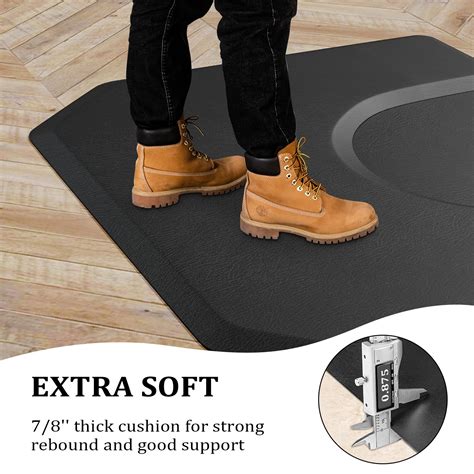 OmySalon Salon Mat for Hair Stylist 4'x5' Anti Fatigue Barber Floor Mat ...