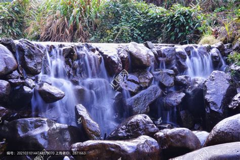 山间小溪,山泉瀑布,自然风景,摄影素材,汇图网www.huitu.com