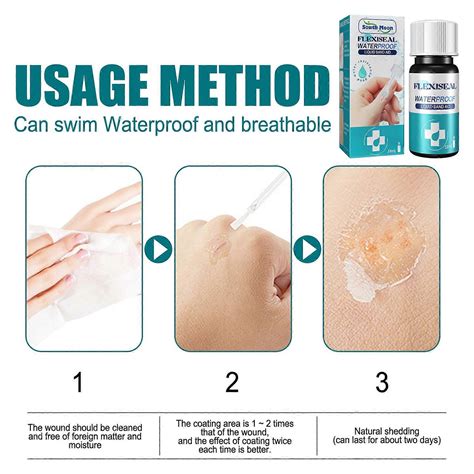 Medical Glue For Cuts, Fast-drying & Breathable Liquid Skin Bandage ...