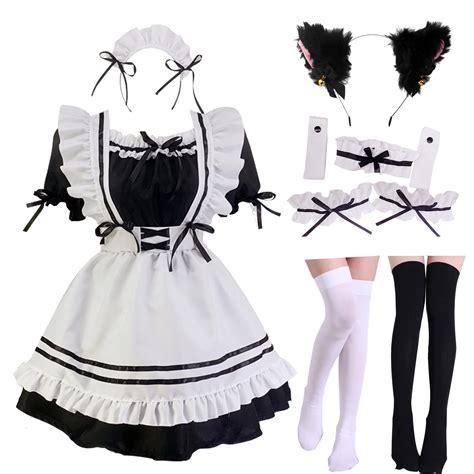 Snapklik.com : Japanese Anime Cosplay Maid Outfit Dress Japanese Maid ...