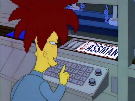 Do you ever wonder where those ASSMAN license plates were being ...