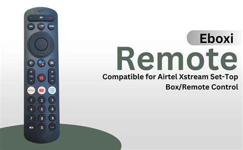 Buy Eboxi Remote Compatible for Airtel Xstream Set-Top Box/Remote ...