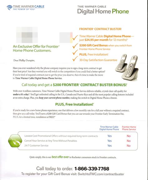 Stop the Cap! » Time Warner Cable Will Pay Frontier’s Early Termination ...