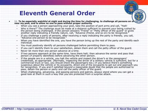 PPT - General Orders of a Sentry PowerPoint Presentation, free download ...