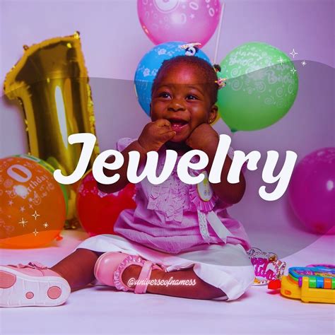 Zaria-Name Consultant 💓 on Instagram: "Jewelry 💎 •jool•ree