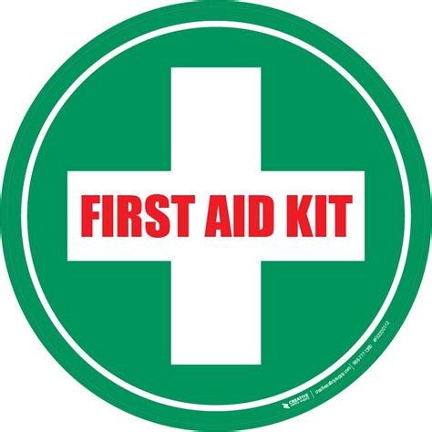 Image result for First Aid Kit Sign