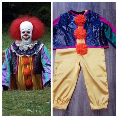 Pennywise costume kids pennywise it costume cosplay baby | Etsy