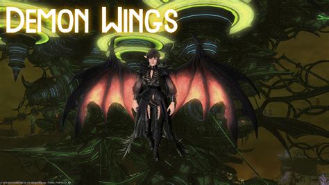 Demon Wings Mount | XIV Mod Archive