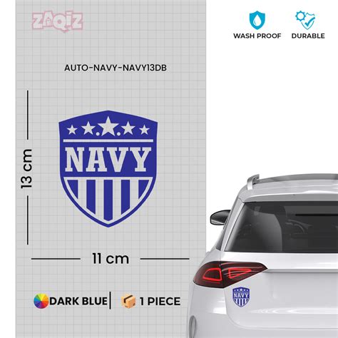 Navy Officer Car Sticker for Road Awareness – Rhino Industries