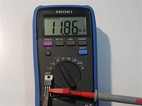 Image result for Testing MOSFET with Multimeter
