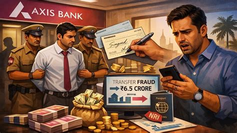 Axis Bank Manager Arrested for Cheating NRI Customer Rs 6.5 Crore Using ...