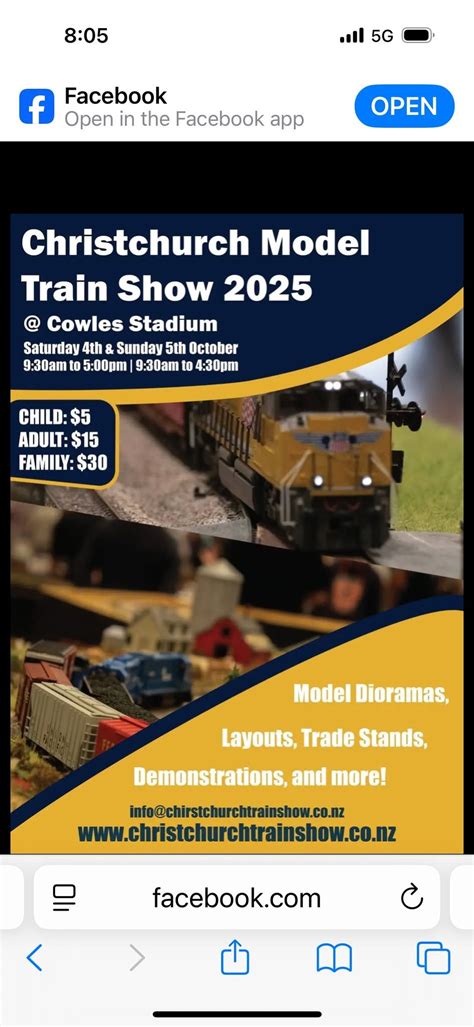 Christchurch train show , Cowles Stadium, Christchurch, 4 October 2025 ...