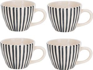 purezento Pack of 4 Ceramic Ceramic Premium Hospitality Quality Ceramic ...