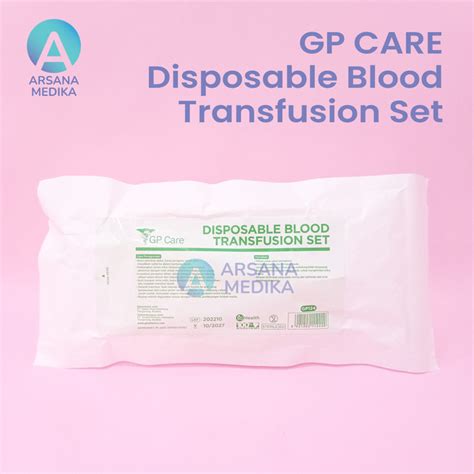 Jual Disposable Blood Transfusion Set / Set Tranfusi Darah GP CARE ...