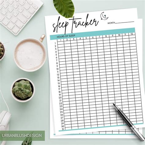 Buy Sleep Tracker / Printable Sleeping Chart / Sleep Chart Online in ...