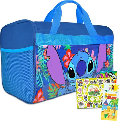 Lilo and Stitch Duffle Bag Set for Kids - 4 Pc Bundle with Stitch ...