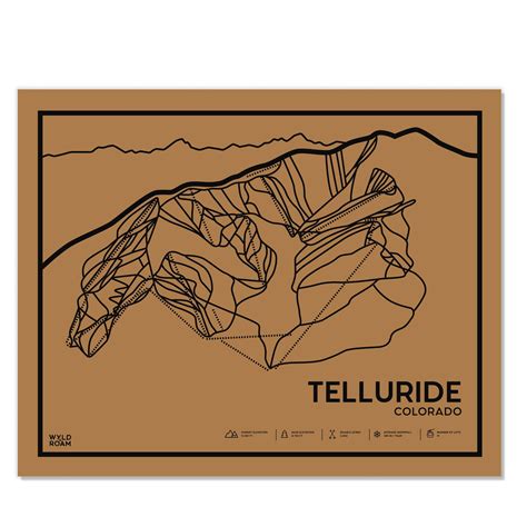 Telluride Trail Map - Etsy