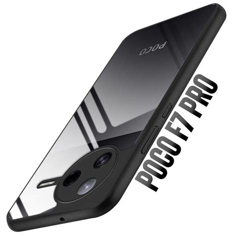 Soft Frame Clear Case For Poco F7 Pro 5G