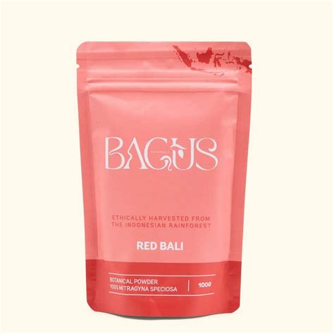 Red Bali Kratom Powder - Bagus Botanicals