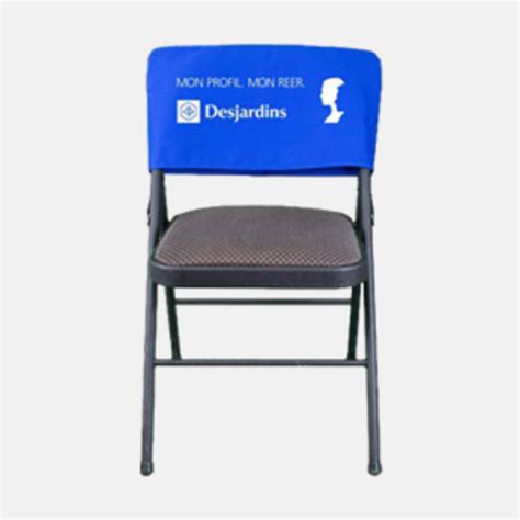 Branded Chair Imprinted Logo Seat Cover Displays Manufacturer, India