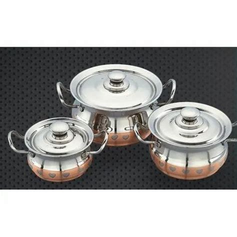 Copper Line And Copper Designer Serving Bowl Set - Copper Line and ...