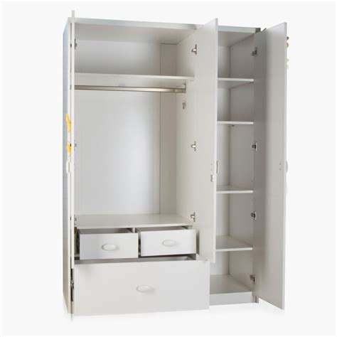 Buy Temmy 3-Door Wardrobe from Home Centre at just INR 55600.0