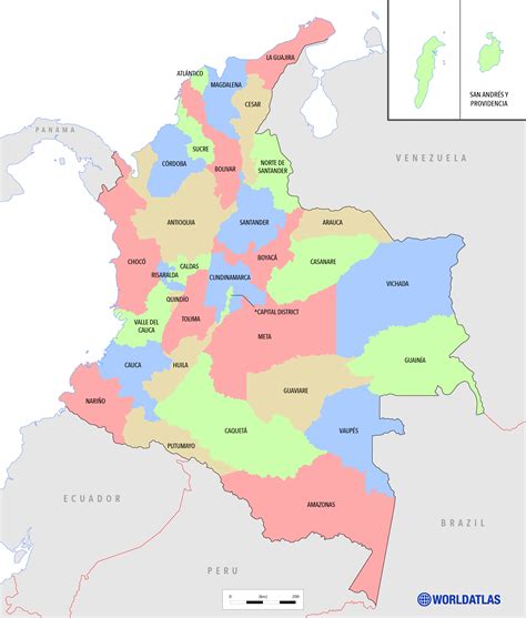 Colombia Map - Map Of Colombia Location Of Colombia Live And Invest Overseas : With interactive ...