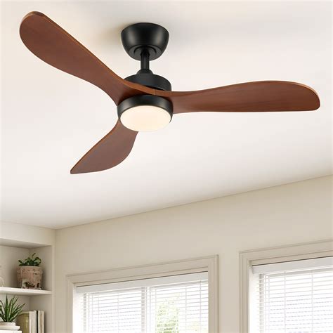 Wrought Studio 42" 3 - Blade Small Room Ceiling Fan with LED Light and ...