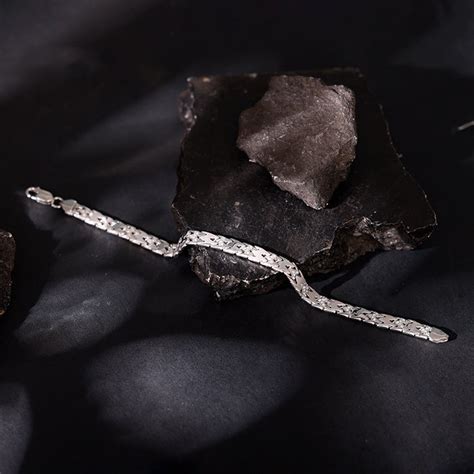 Silver Fearless Bracelet For Him – GIVA