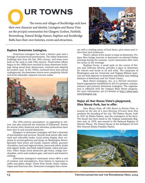 Visiting Lexington - Your Guide to Our Scenic, Historic Towns and ...