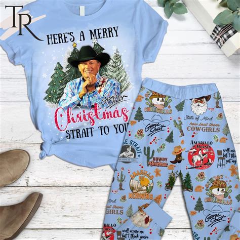 Here's A Merry Christmas Strait To You Family Short Sleeve Pajamas Set ...