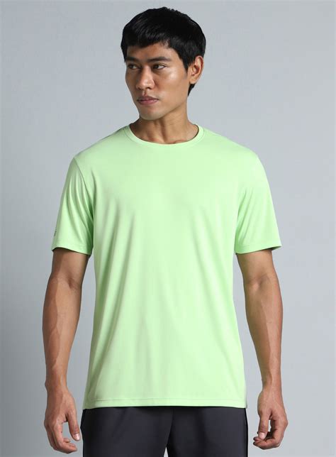 Men's Lime The Racer Pacer T-shirt – Curefit Healthcare Pvt Ltd