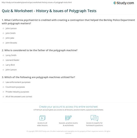 Image result for Polygraph Practice