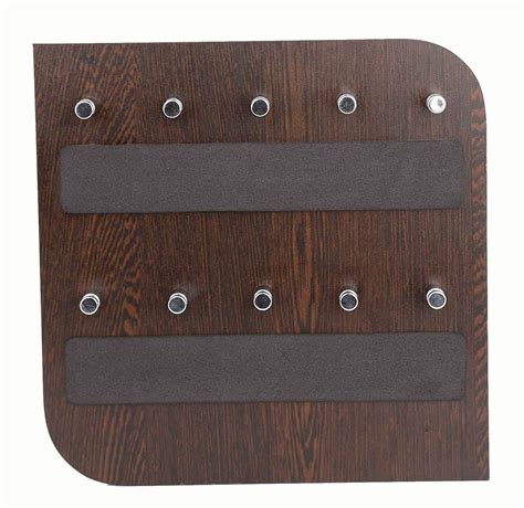 Anikaa Alyssa Wood Key Holder Stand/Key Holder with Shelf for Home ...