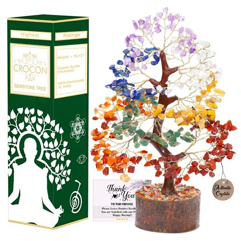 Buy seven chakra tree of life for positive energy - feng shui tree ...