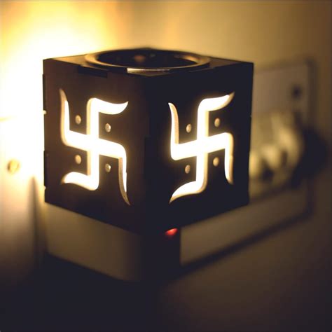 PANCA Electrical Kapoor Dani, Electric Camphor Diffuser Swastik Kapoor ...