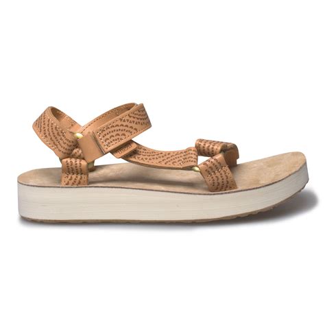 Teva Midform Universal Geometric Tan Sandals - Women's - MyCozyBoots