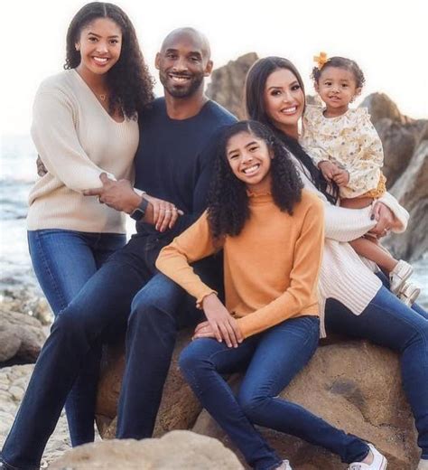 Former NBA Player, Kobe Bryant, His Wife & Their Daughters... Expecting ...