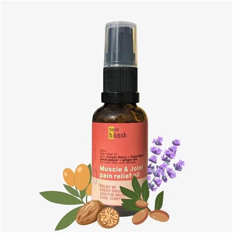 Muscle & Joint pain relief oil – Dazze and blussh