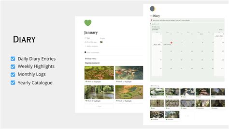 Notion Journal Template - Personal Template