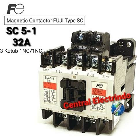 Jual MAGNETIC CONTACTOR SC 5-1 220VAc. - AC 220V - Jakarta Barat ...