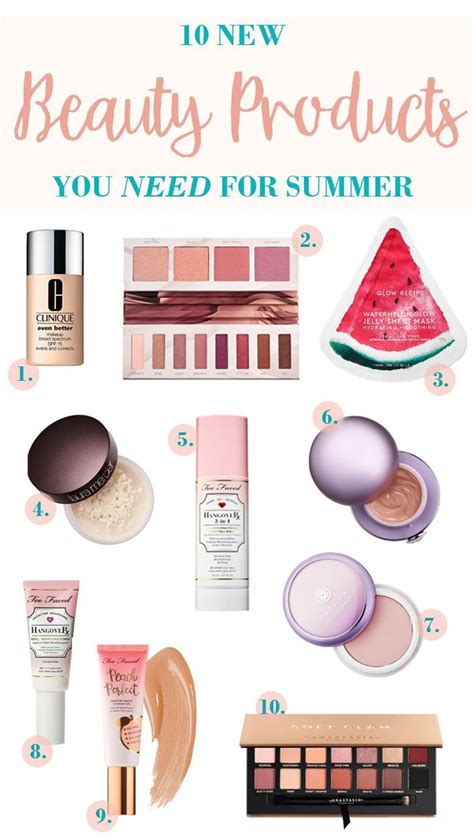 beauty products you must have