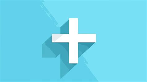 Medical care concept cross shape icon | Premium AI-generated vector