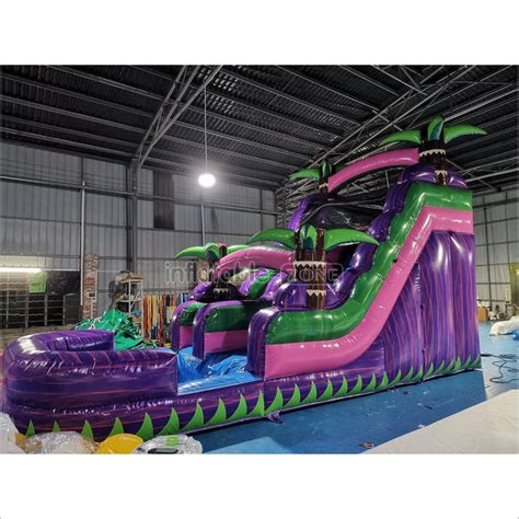 Image result for Advert Inflatable Water Slide Pool