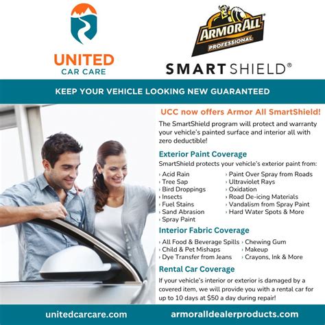 United Car Care, Inc. on LinkedIn: #armorall #smartshield #unitedcarcare