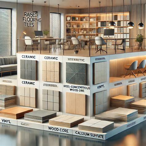 Types of Raised Flooring Tiles: Choose the Right Material