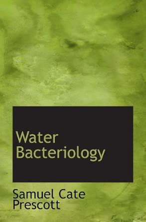 Water Bacteriology : Amazon.in: Books